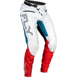 Fly Racing 2024 Adult Rayce Bicycle Pants (Red/White/Blue US 32)