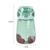 Peakloong 400Ml Water Bottle with Straw Drinking Bottle for Toddlers