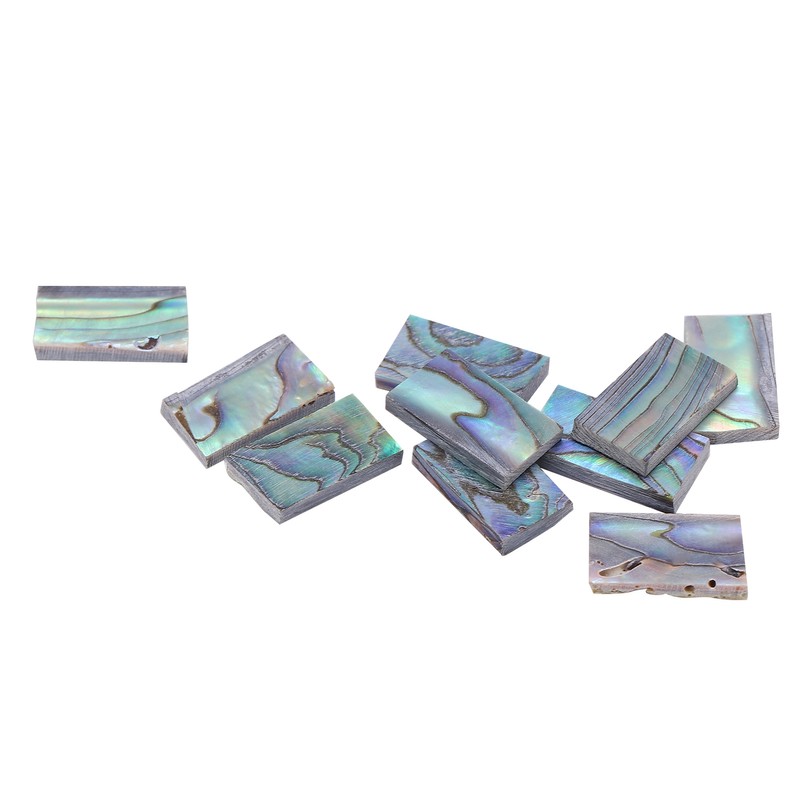 10Pcs Abalone Shell Inlay Natural Guitars Inlay Material Guitar Fretboard