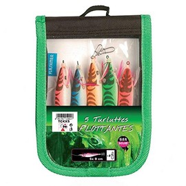 Set of 5 Turluttes Aquatic Calmarettes Ground Plants