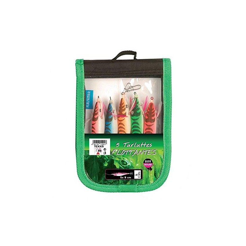 Set of 5 Turluttes Aquatic Calmarettes Ground Plants