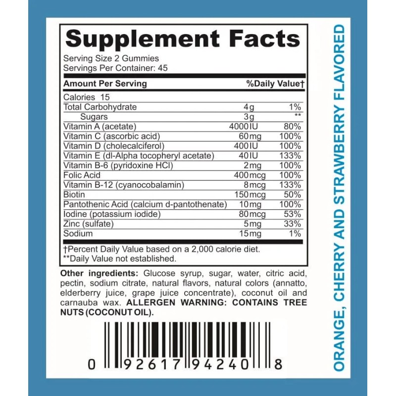 Lifesource Vitaminas Multivitaminas Adultos 90 Gomitas