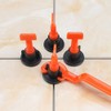 TOPWAY Tile Leveling System 50pcs Pack Reusable Tile Levelers Spacers