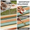 Outdoor Tablecloth with Umbrella Hole and Zipper 72" x 30"