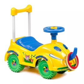 Mytek Carro Montable Para Niños Elefante Amarillo Sonido Mytoy5503