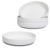 Annovero Pasta Bowls Set of 4 | Kitchen Dishes |