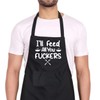 PB TECH Funny Cooking Apron for Adults ‘I’ll Feed All