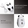CHUYI Panda Wired Mouse Cute Animal Series Portable Corded Mice