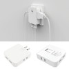 FUMITAKE Outlet Tap with USB, 2 AC Outlets, 2 USB