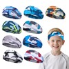 9 Pcs Sweatbands for Kids Boys Sports Headbands Athletic Headbands