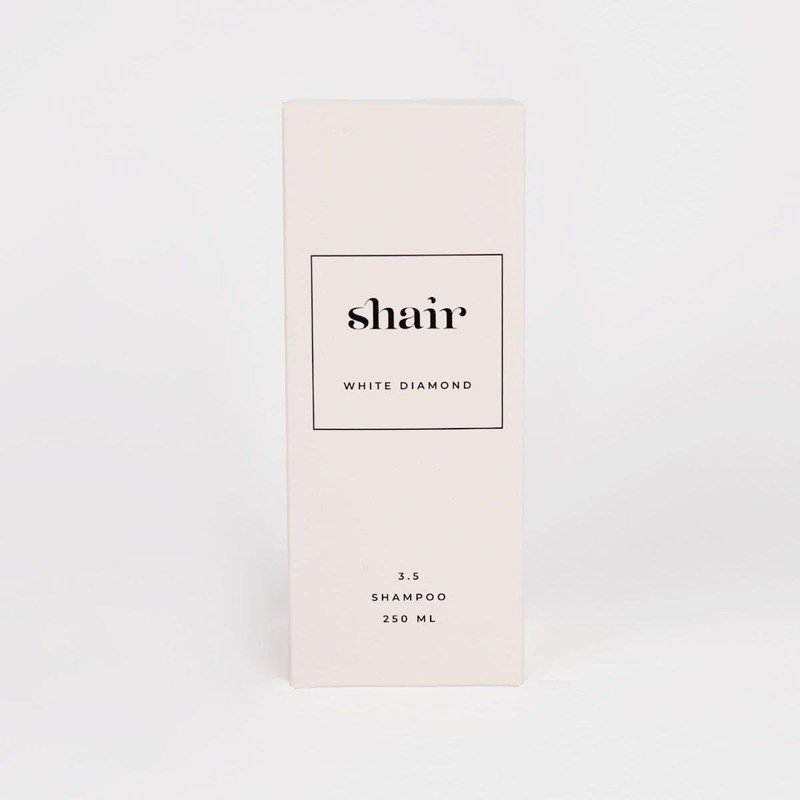 Shair White Diamond Shampoo - Physiological, Softening, Brightening and Cleansing