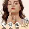 Aatpuss 12 Stück Anti-Stress-Fingerring-Set, Ringe Zur Linderung Von Angstzuständen Und