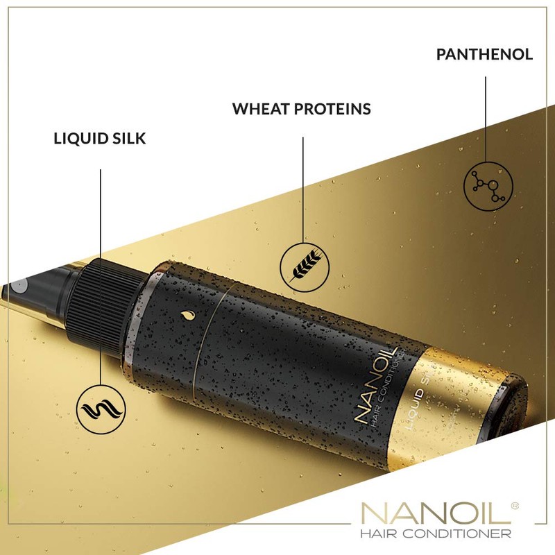 Nanoil Liquid Silk Hair Conditioner - Two Phase Hair Conditioner