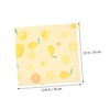 ORFOFE 3pcs Biodegradable Beeswax Food Wraps Reusable Beeswax for Fresh