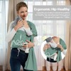 MISSWISDOM Baby Ring Sling Baby Carrier Newborn to Toddler, Ring