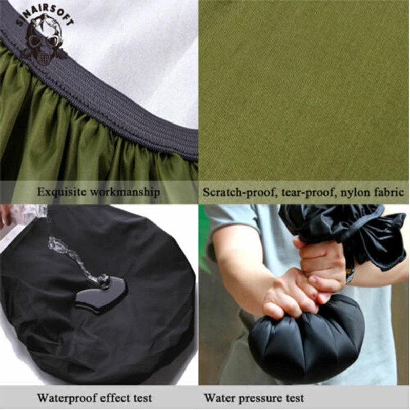 SINAIRSOFT Backpack Rain Cover 80L waterproof sunscreen Green