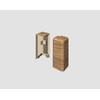 EGGER Outer Corner 6 cm Cubic Oak Reddish-Brown; Pack of