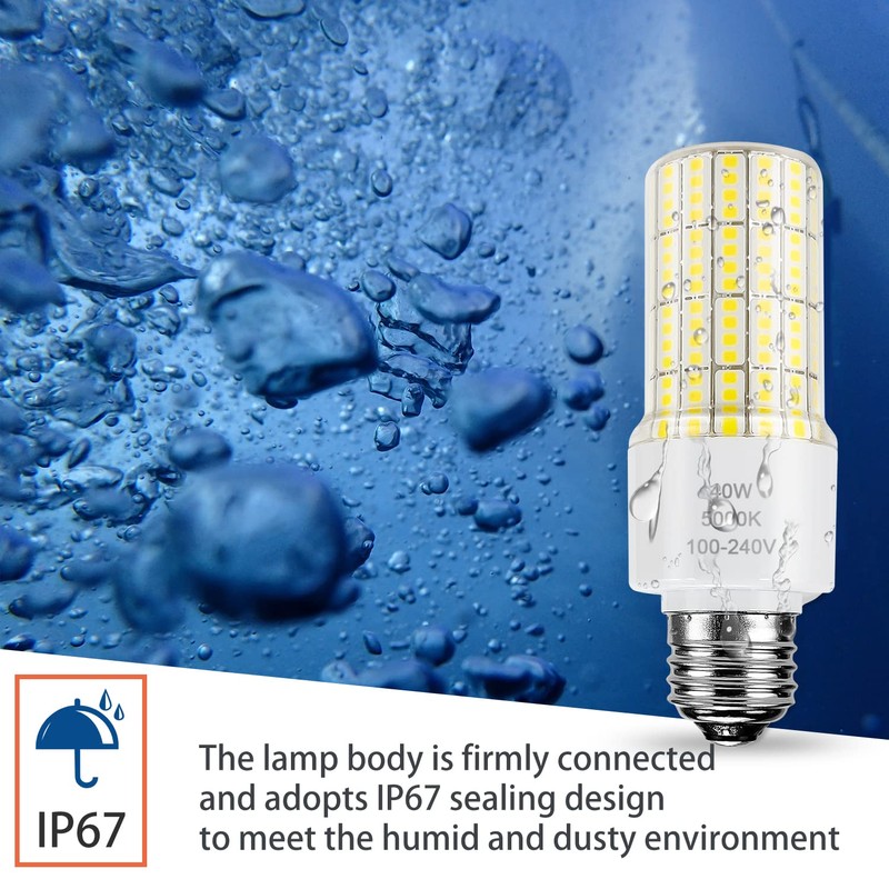 ZP A19 Led Light Bulb 300W Equivalent 40W Bulbs 5000