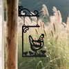 Metal Chicken Decor for Kitchen Rustproof