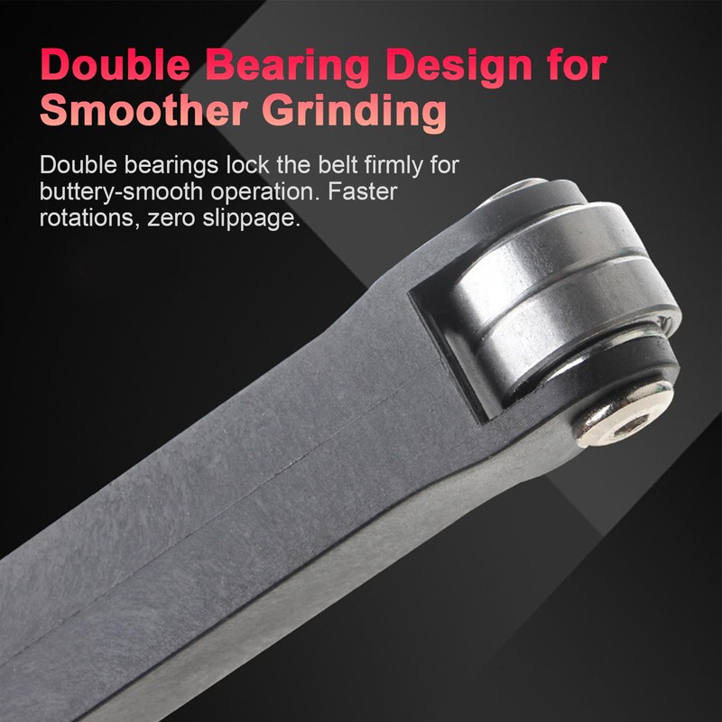 VISLONE Precision File Sander,Angle Grinder to Belt Sander Converter Kit,