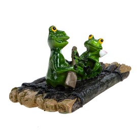 Totority Resin Frogs Statue Craft Charming Garden Ornament for Indoor and Outdoor Realistic Floating Present for Family and Friends Vibrant for Home and Office
