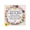 Niece Gifts from Aunt Natural Stone Bracelet for Girls Niece