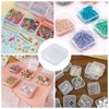 5Pcs Transparent Square Storage Organizer Box, Clear Plastic Mini Container