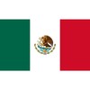 CafePress Mexican Flag Rectangle Sticker Rectangle Bumper Sticker Car Decal