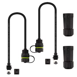 ​​hiSpkNix Starlink Ethernet Adapter Gen 3/Mini - IP68 Waterproof RJ45 Coupler (2PCS), Compatible with Starlink Cable Gen 3/Mini