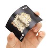 EAY Diamond Waterproof Black Playing Cards, Poker Cards, Deck of