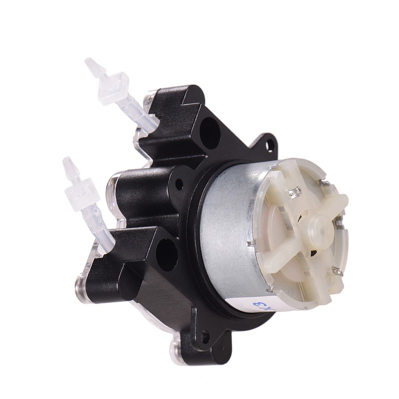 DC 6V DIY Dosing Pump Mini Peristaltic Dosing Head Self-Priming