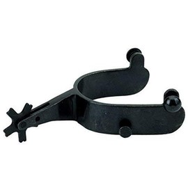 Weaver Equine Men's 22-1/2 Degree Offset Bull Spurs