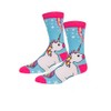 Archie McPhee Women's Crew Socks, Unicorn