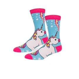 Archie McPhee Women's Crew Socks, Unicorn