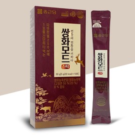 Chong Kun Dang Ssanghwa Mode Tamashi Ssanghwa Tea 10 Packets Powder Stick Type / 종근당 쌍화모드 타마시는 쌍화차 10포 분말 스틱형