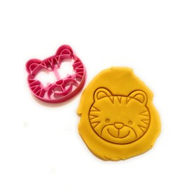 T3D Cookie Cutters Tiger Cookie Cutter, Suitable for Cakes Biscuit and Fondant Cookie Mold for Homemade Treats