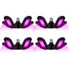 4 Pack 800W Deformable Plant Grow Lights- 210 LEDs, E27/E26