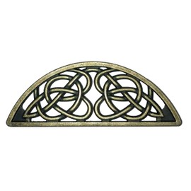 Set of 6 Timeless Celtic Knot Bin Pulls in Antique Brass