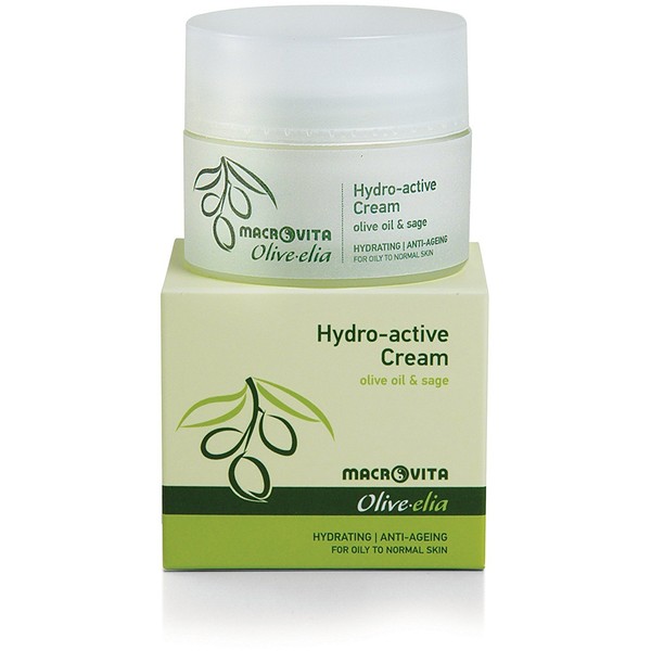 Olivelia Hydro-Active Cream Hydrating Anti-Ageing for Oily to Normal Skin 50 ml