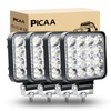 PICAA LED Work Light 4 x 3.3 Inch 48 W