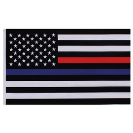 Rothco Thin Blue and Thin Red Line Flag