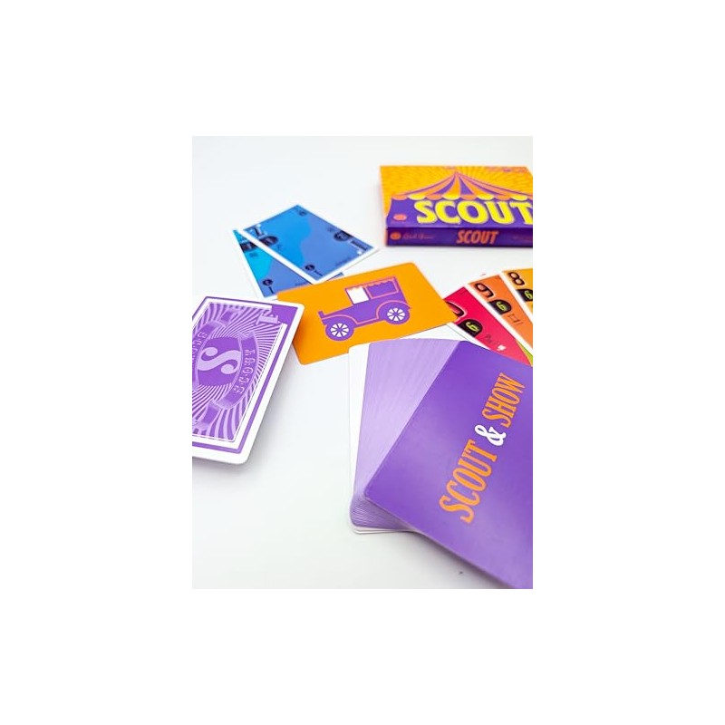 Oink Games Scout Tuckbox Version- Easy-to-Learn Japanese Strategy Card Game