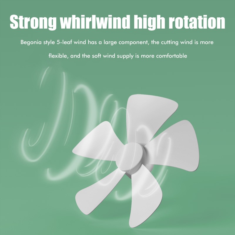 Clip On Fan Portable Rechargeable 720° Rotation Quiet Stroller Fan