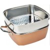 Copper Chef 2 In 1 Stackable Steamer Pan Extender Ring