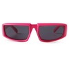 ADE WU Wrap Around Futuristic Sunglasses for Women Men Fashion