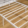 VECELO Twin Metal Platform Bed Frame with Headboard, Heavy Duty