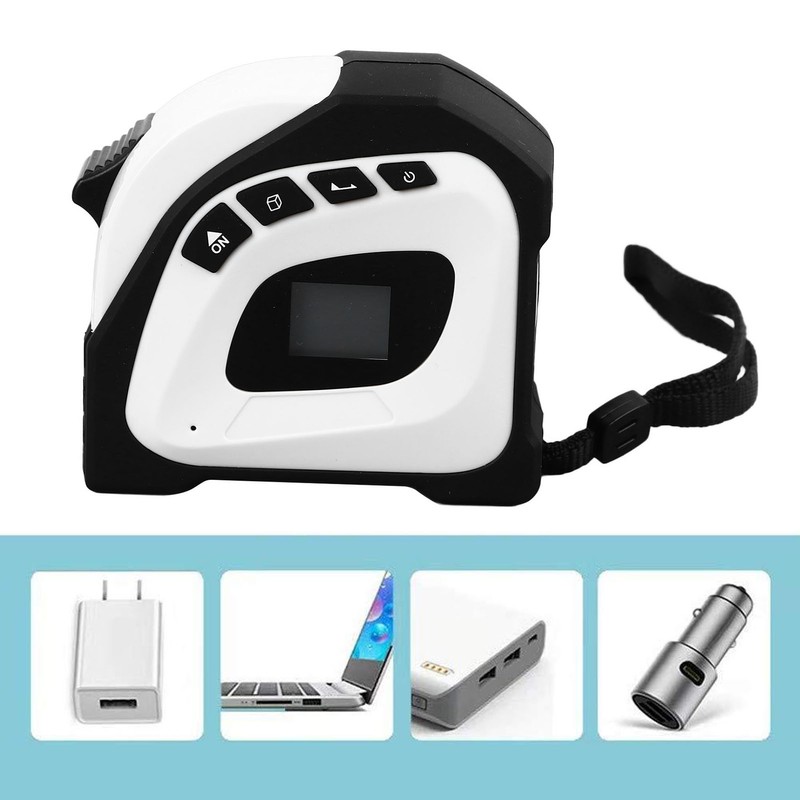 3 in 1 Digital Laser Tape Measure Precise Infrared Laser