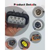 Amblee 2-Pack Headlight Wiring Harness Compatible with Chevy Avalanche Tahoe