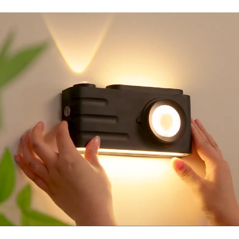 Cameras Human Sensor Wall Light - Magnetic Stair Lights, Rechargeable