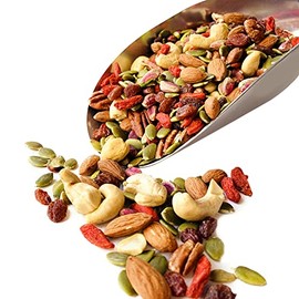 NY SPICE SHOP Goji Berry Trail Mix with Mixed Nuts - Dried Fruit Healthy Snacks for Adults and Kids - Nut Snack Packs - 1 Pound